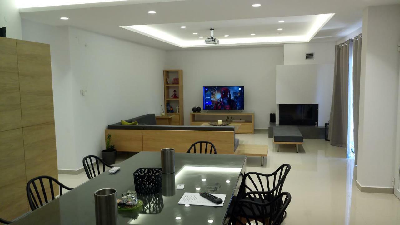 Heraklion Airport Family Lux Apartment ภายนอก รูปภาพ